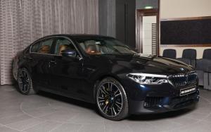BMW M5 Azurite Black by Abu Dhabi Motors 2018 года